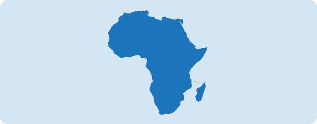 خريطة أفريقيا