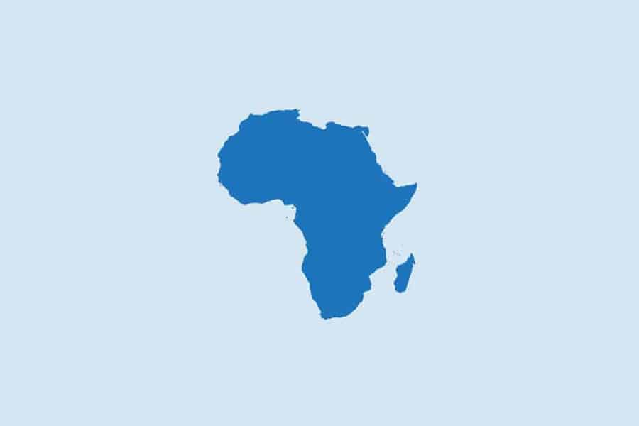 خريطة افريقيا