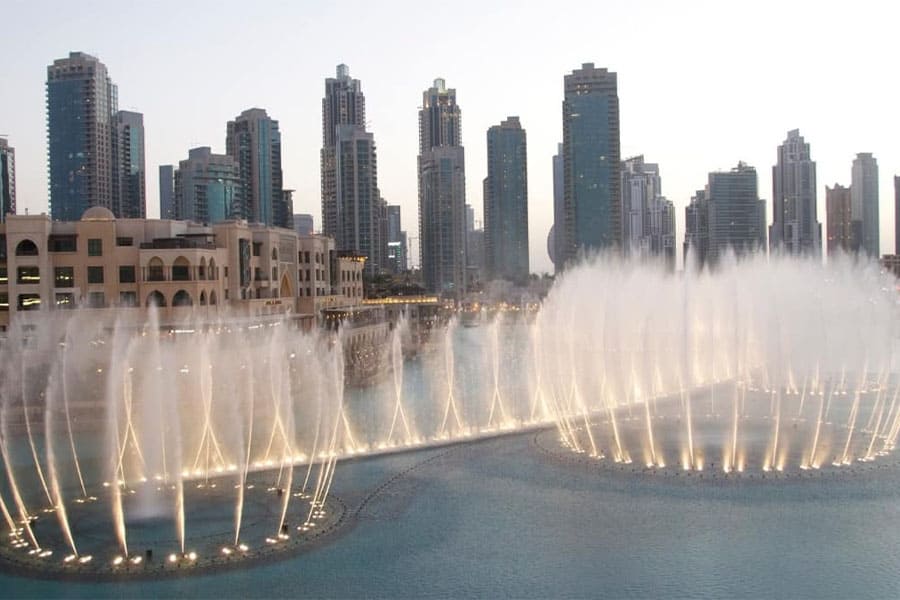 Dubai Fountain - نافورة دبي 