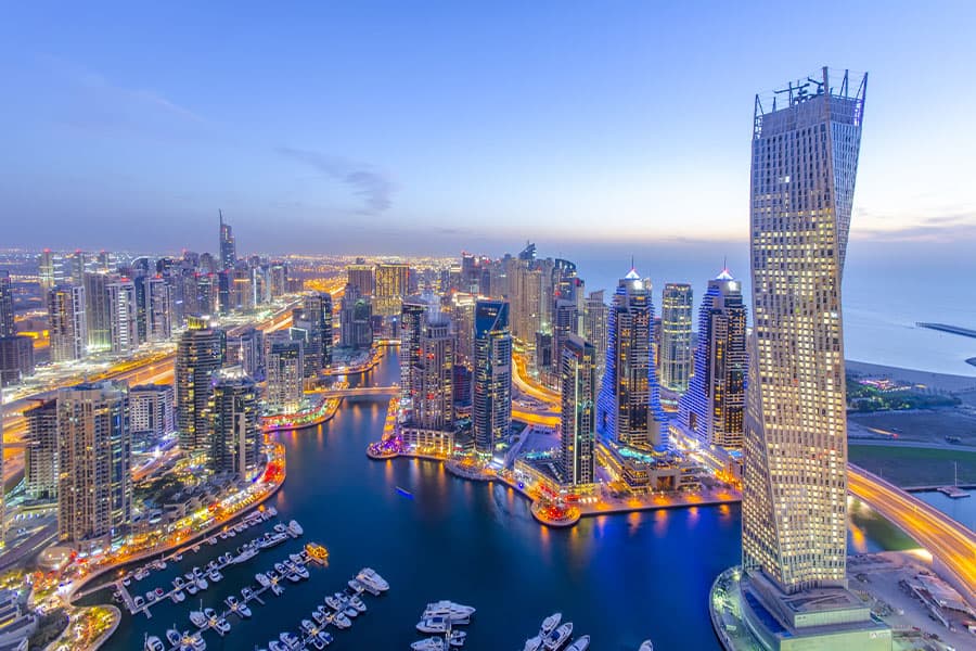 Dubai Marina - مرسى دبي