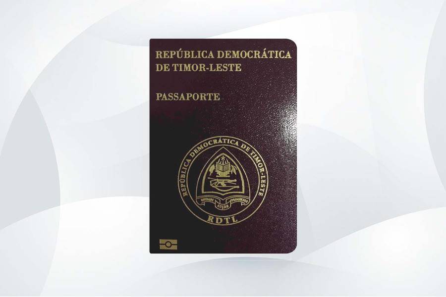 جنسية تيمور الشرقية - جواز سفر تيمور الشرقية