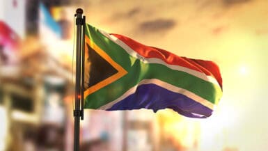 علم جنوب أفريقيا - الهجرة إلى جنوب أفريقيا