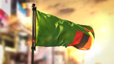 علم زامبيا - الهجرة إلى زامبيا