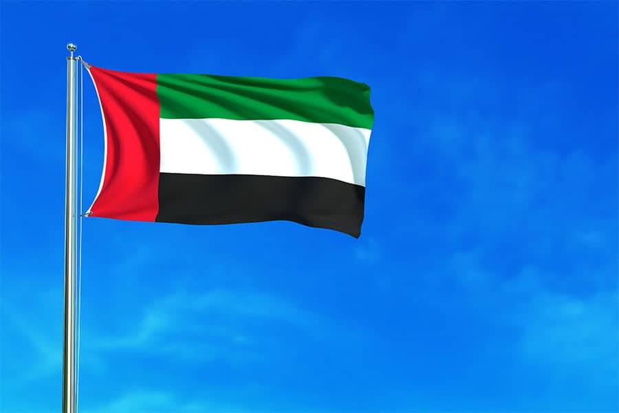 علم دولة الإمارات - الهجرة إلى دبي