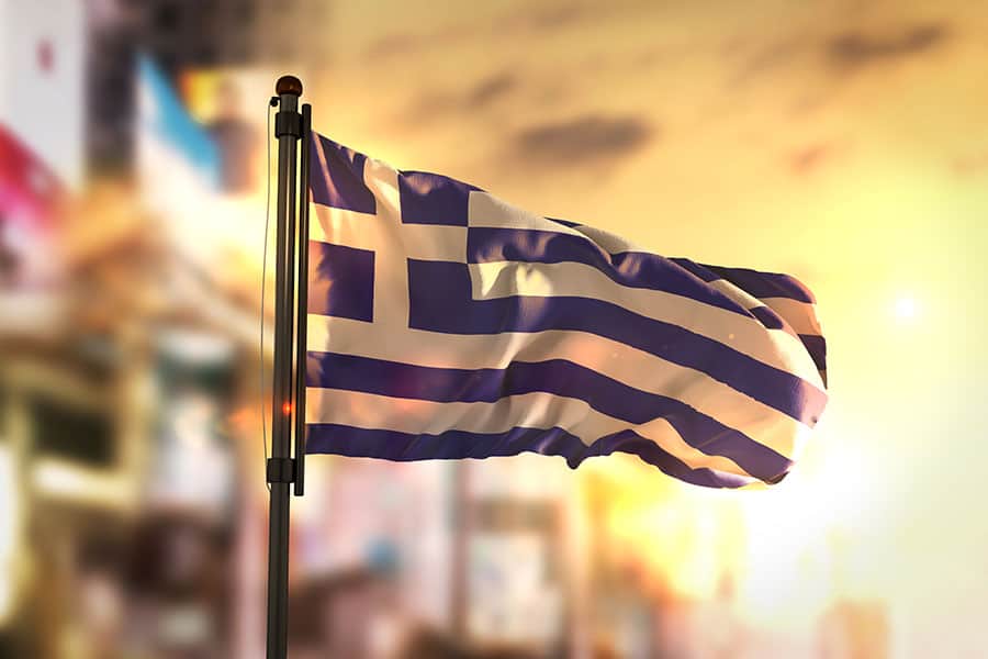 Greece Flag - علم اليونان - الهجرة إلى اليونان - التأشيرات والمعيشة والعمل