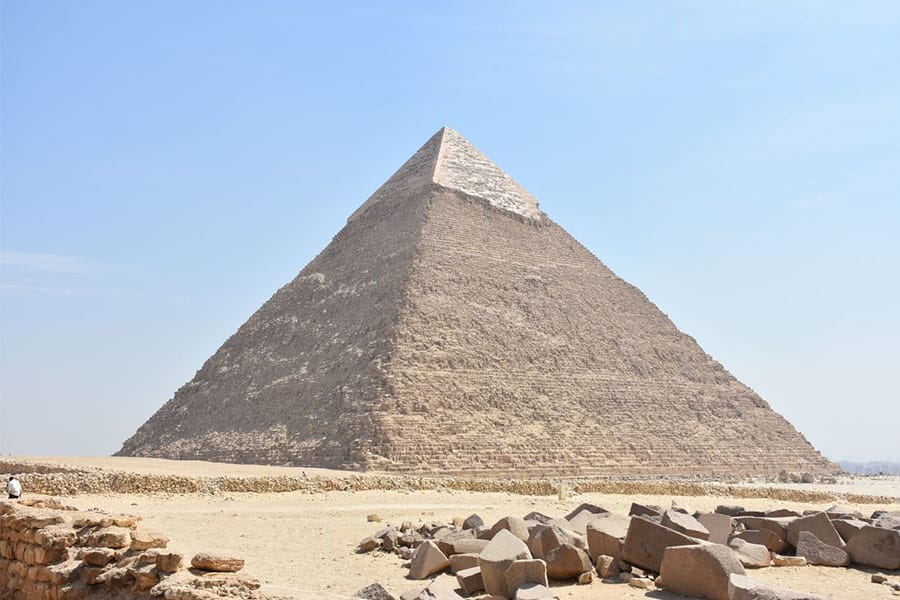 Khafre's pyramid - هرم خفرع