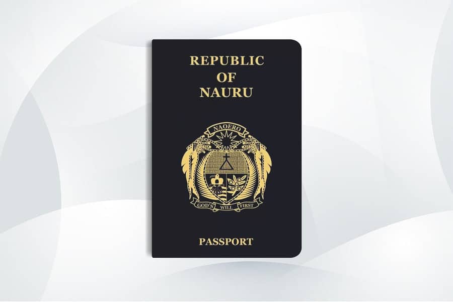 Nauru passport - Nauruan citizenship - جواز سفر ناورو - الجنسية الناوروية