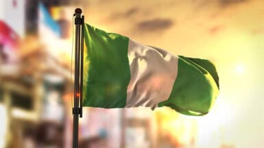علم نيجيريا - الهجرة إلى نيجيريا