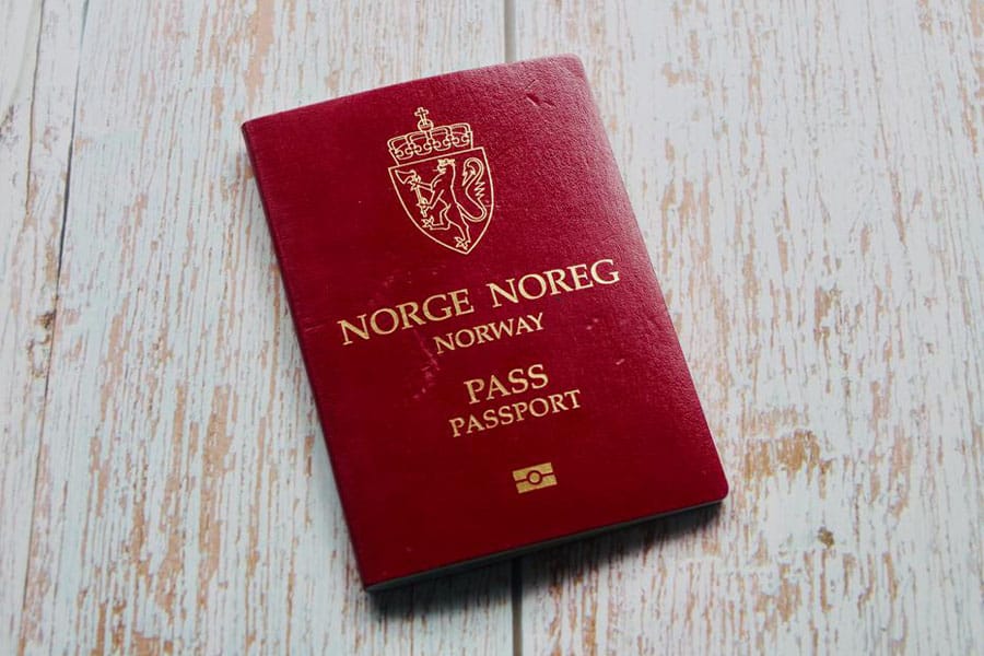 Norway passport - الجنسية النرويجية