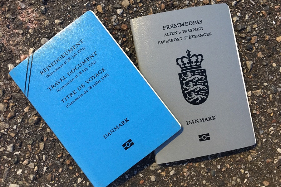 وثيقة سفر اللاجئين في الدنمارك
