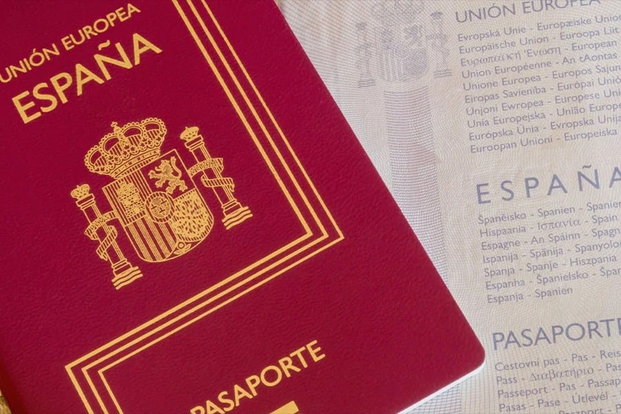 الجنسية الإسبانية - جواز السفر الإسباني