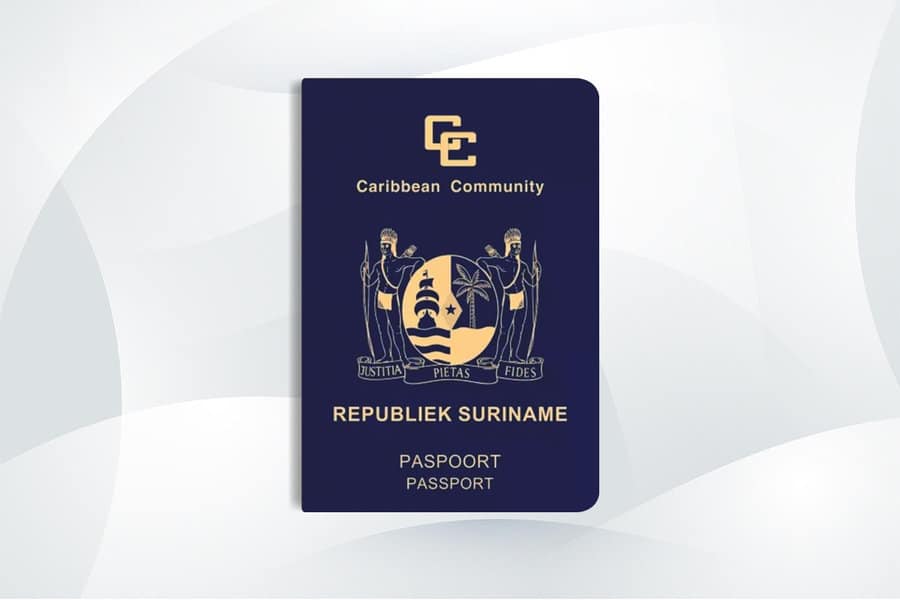 Surinamese passport - Surinamese nationality - جواز سفر سورينام - الجنسية السورينامية