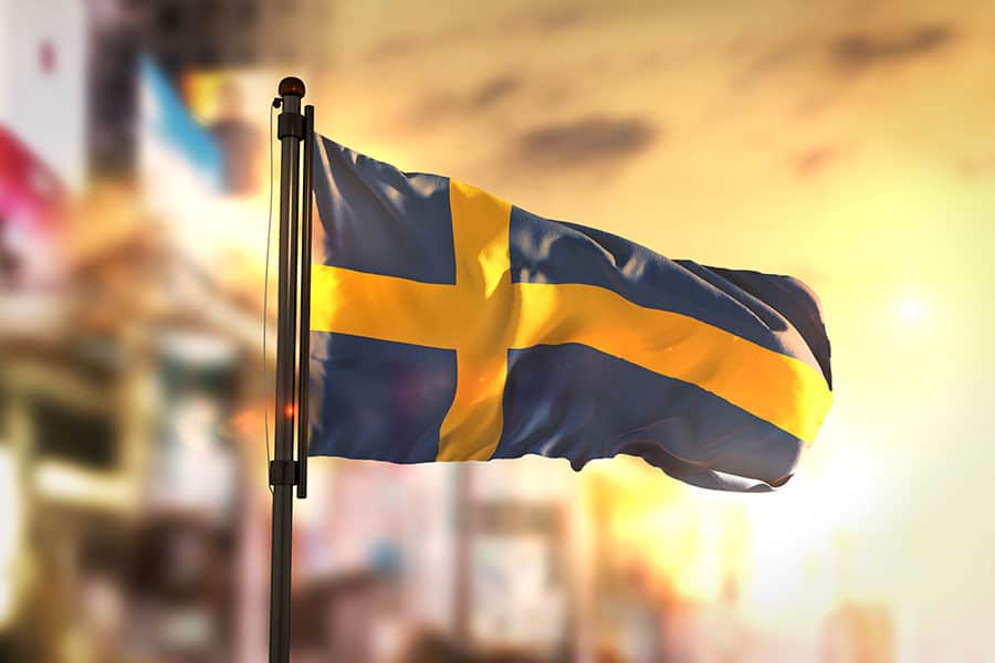 Sweden Flag - علم السويد - الهجرة إلى السويد - التأشيرات والمعيشة والعمل