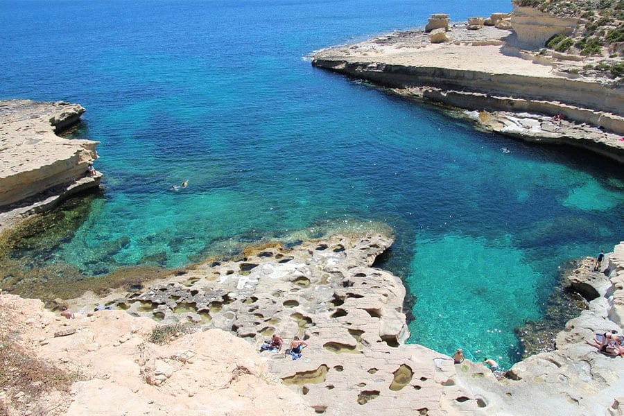 The Pool of Saint Peter in Malta
