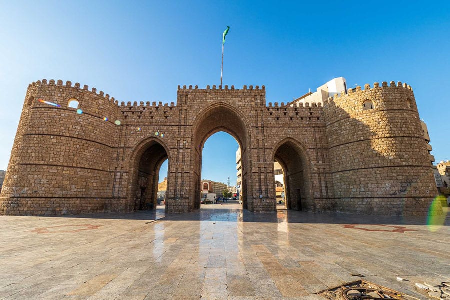 The gate of Mecca in Jeddah - باب مكة في جدة