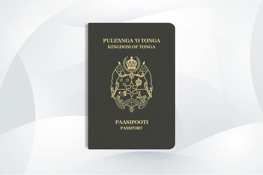 Tongan passport - Tongan citizenship - جواز سفر تونجا - الجنسية التونجية