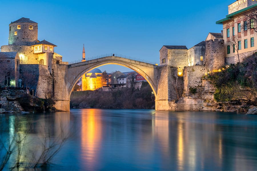 Tourism in Bosnia in Mostar - السياحة في البوسنة بمدينة موستار