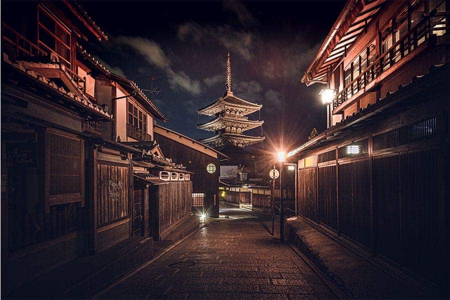 السياحة في اليابان بمدينة كيوتو