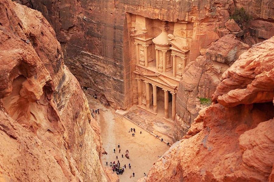 السياحة في الأردن بمدينة البتراء
