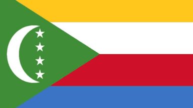 علم جزر القمر - Comoros Flag